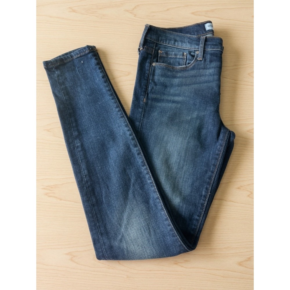 Banana Republic Premium Denim Gothenburg Skinny Jeans Womens 27 Washed Indigo